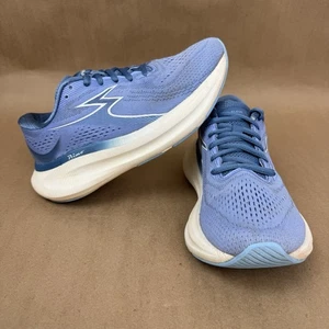 361° Womens Shoes Blue White Running Sneakers Eleos Hydrangea White Shoes Size 7 - Picture 1 of 20