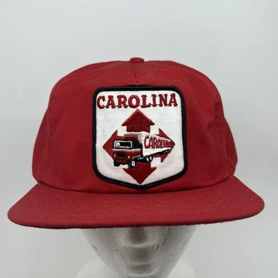De colección 1980 Carolina Trucking COE Transtar Parche Snapback Camionero Gorra Gorra EE. UU. Foto 1 de 4
