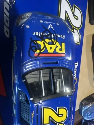 Signed 21 Ricky Rudd Rent A Center NASCAR 1/24 Diecast - Image 1 of 3