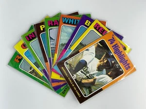 1975 Topps Baseball #1 - 199 • HOF • Rookies • MVP's • Various Cond - Picture 1 of 340