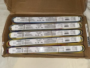 Lot 5 Osram Sylvania QuickTronic QHE-2x54T5HO/UNV PSN Fluorescent 2 Lamp Ballast - Bild 1 von 1