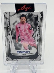 NSCC Walmart Leaf 2025 exclusivo Lionel Messi #PB-4 Inter Miami CF The National - Imagen 1 de 2
