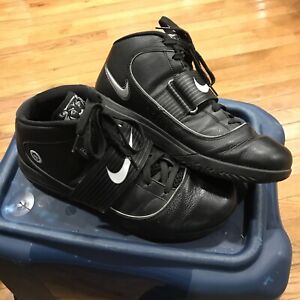 Nike LeBron Zoom Soldier IV 4 TB Black Sneakers 407630-001 Men’s Size 14