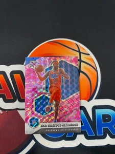 2021-22 Mosaic Basketball Pink Camo Prizm Shai Gilgeous-Alexander #103 - Bild 1 von 2