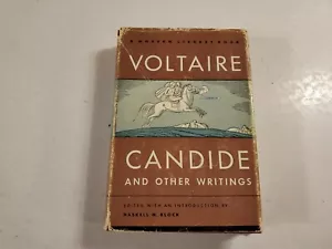 Voltaire CANDIDE AND OTHER WRITINGS Modern Library No. 47 Modern Library Edition - Picture 1 of 7