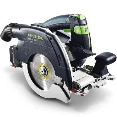 NEW Festool 18V Brushless 2 X 5.2Ah 160mm 55 Circular Saw with 420mm Rail Kit - Image 1 of 4