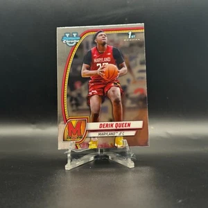 Terrapins de Maryland Bowman U cromados Derik Queen 1st #19 2024-25 - Imagen 1 de 3