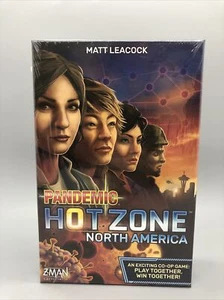 Pandemic: Hot Zone North America Z-Man Brettspiel - Brandneu! Schneller Versand! - Bild 1 von 6