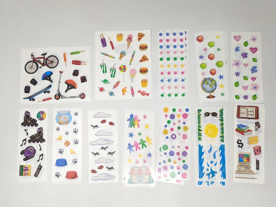 Creative Memories он звезда мальчика Kids домашних животных точек для скрапбукинга наклейки 35 лот DW22 - Изображение 1 из 4