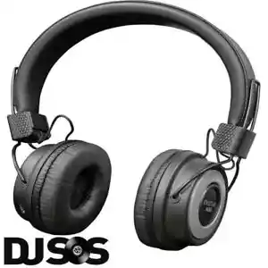 Wireless or Wired Bluetooth 5.0 Headphones On Ear, Micro SD FM and Mic Silver - Picture 1 of 1