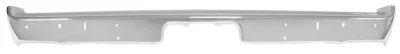FITS 1973-74 MOPAR DODGE CHALLENGER RALLYE BASE REAR CHROME STEEL BUMPER w/SLOTS Foto 1 de 2