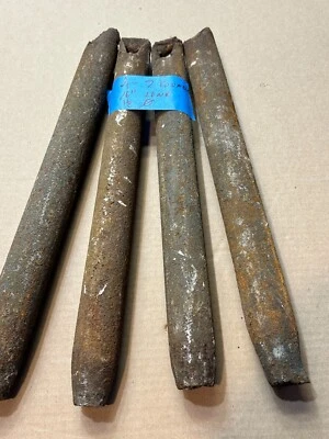 4 - 7 Pound Antique Vintage Old Cast Iron Window sash weights Deep Sea Fishing - Image 1 of 3