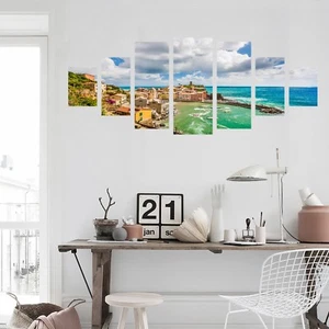 3D Sea Village 78 Unframed Print Wall Paper Decal Wall Deco Indoor AJ Wall Jenny - Picture 1 of 6