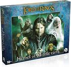 Herr der Ringe -  Puzzle Heroes of Middle-Earth 1000 Teile Puzzel Gefhrten