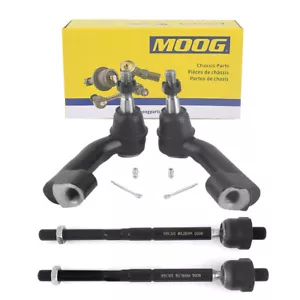 Kit de 4 eslabones de extremo de varilla de amarre interior y exterior delantero MOOG 07-16 Ford Expedition - Imagen 1 de 8