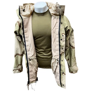 Used Good 3-Color Desert Gore-Tex Cold Weather Parka *mocinc.1982* - Picture 1 of 3