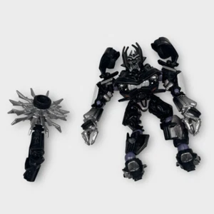 2007 Hasbro Transformers Robot Replicas Barricade Figure with Blade Wheel - Picture 1 of 6