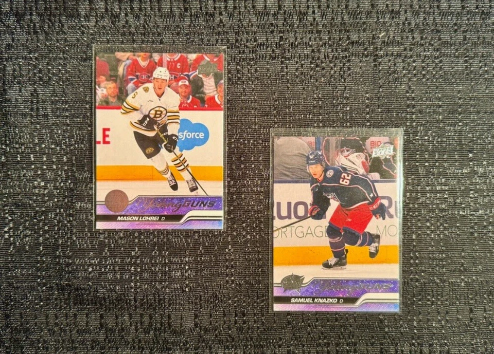 2023-24 Upper Deck Series 2 YOUNG GUNS Complete Your Set You Pick Hockey Card - Image 1 of 1
