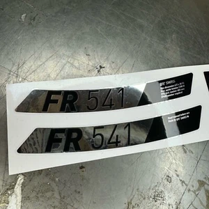 Calcomanías de borde DT SWISS FR541 oro, plata, negro - Imagen 1 de 4