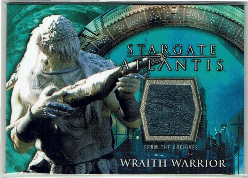 Stargate Atlantis Season 2 Costume Prop Relic Card Wraith Warrior - Image 1 of 1