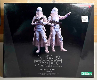 New KOTOBUKIYA ARTFX+ Star Wars Snowtrooper 2 pack 1/10 painted model - Image 1 of 4