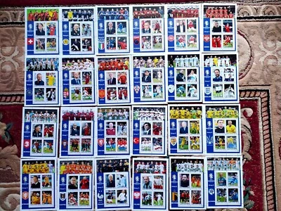 Set Lot UEFA  Euro 2024 24 blocks soccer - Image 1 of 4