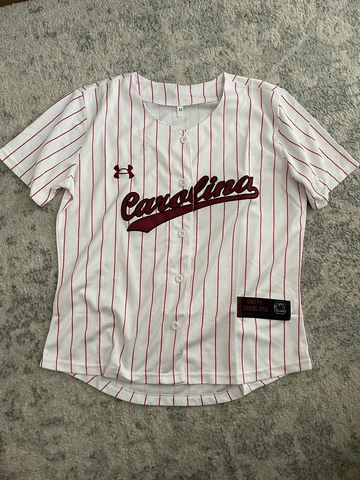 Under Armour South Carolina Gamecocks Baseball Replica Jersey Women's M Cover