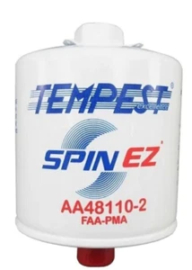 FILTRO DE ACEITE TEMPEST AA48110-2 Spin-EZ para AVIÓN, Equivalente Champion CH48110-1 - Imagen 1 de 1