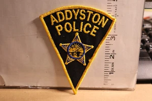 police patch   ADDYSTON POLICE OHIO - Picture 1 of 1
