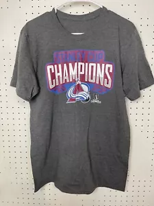 NHL 2022 Stanley Cup Finals Colorado Avalanche T-Shirt Size M - Picture 1 of 5