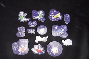 Cosmic Friends Magnet Set - 14 Magnets/ Set - Child Fun - Quality Made - Picture 1 of 4