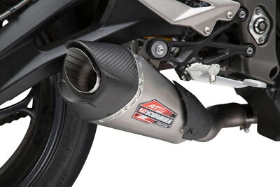 AT2 Street Slip On Yoshimura 19680BP521 para 18-20 Triumph Street Triple Foto 1 de 4