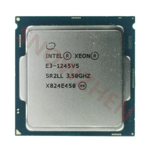 Intel Xeon E3-1245 V5 CPU 4-Core 8-T SR2LL 8MB 80W 3.50GHz LGA1151 processor - Picture 1 of 1