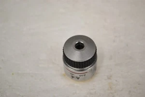 Olympus A4 0.10 160/- Microscope Objective Lens #9(061325) - Picture 1 of 1