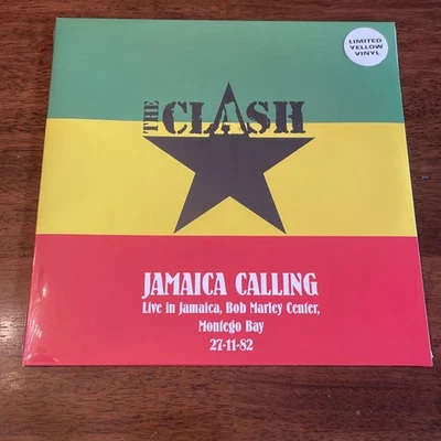 The Clash Jamaica Calling: Live in Jamaica, Bob Marley Center 1982 Vinyl Record - Image 1 of 2