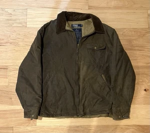 Rare Vintage Polo Ralph Lauren Oiled Cotton Jacket With Original Tag - Picture 1 of 6