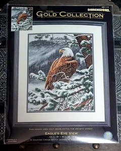 Dimensions Gold Collection Counted Cross Stitch Kit "Eagle's Eye View" 35117 - Bild 1 von 4