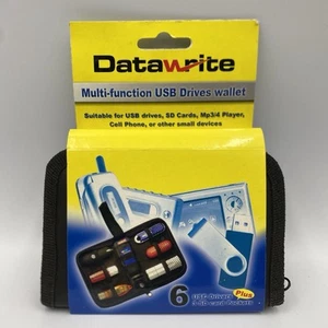 Datawrite Multi Function USB Drive Storage Case Holder Memory Card SD Card Case - Afbeelding 1 van 4