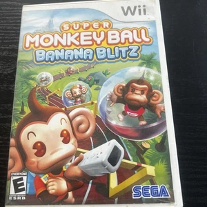 Super Monkey Ball Banana Blitz (Nintendo Wii, 2006) • Complete in Box (CIB) - Picture 1 of 4