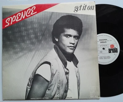 MAXI 45t. 12" SPENCE Get It On Boogie Disco Funk 80' Très Bon Etat - Photo 1/3