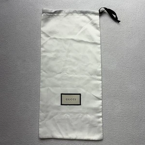 "Bolsas antipolvo Gucci bolsa de viaje con cordón para almacenamiento de zapatos tamaño 8"" x 17"" pulgadas" - Imagen 1 de 7