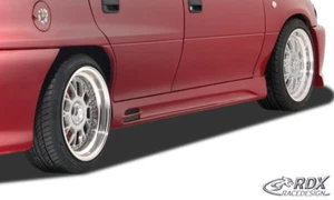 RDX Seitenschweller für Opel Astra F Schweller Tuning ABS SL1 - Picture 1 of 2