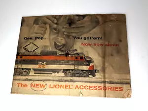 1956 Lionel Trains Accessories Catalog "Gee Pop" Original 23 pgs, no missing pgs - Picture 1 of 5