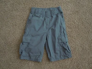 THE CHILDREN'S PLACE boys Cargo SHORTS size 10 slim gray adjustable waist - Picture 1 of 5