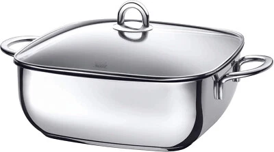 Silit Studio Schmortopf mit Deckel - Edelstahl, 29 x 29 x 10cm - Bild 1 von 4