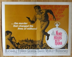 "Nine Hours to Rama" Plot to Kill Gandhi - 28x22" - Half Sheet Poster - Bild 1 von 2