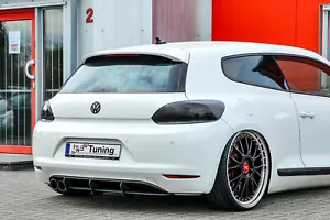 Aletas difusoras difusoras de ABS adecuadas para VW Scirocco 3 - Imagen 1 de 5
