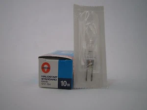 ORIGINAL OSRAM HALOGENLAMPE BI-STECKER 64415 S 10W 12V G4 2800°K  - Bild 1 von 1