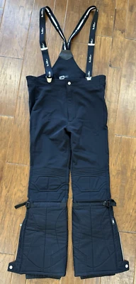 Killy AWT Esquí Snowboard Nieve Pantalones Hombres EE. UU. 38 RECCO Sistema de Rescate Tirantes Negro Foto 1 de 4