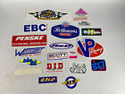 LOT OF 20 Assorted Racing Stickers  Tool Box Hard Hat Man Cave Helmet NOS (64)
